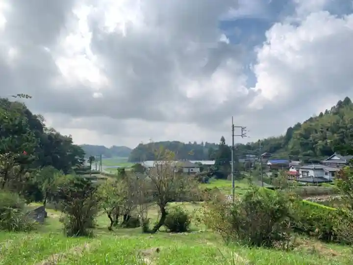 八幡神社の景色