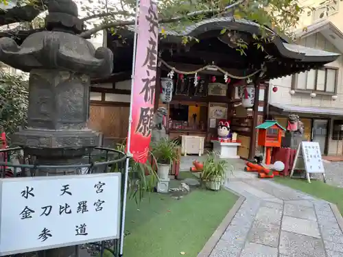 露天神社（お初天神）の本殿