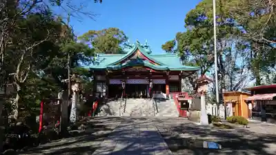 多摩川浅間神社の本殿・本堂