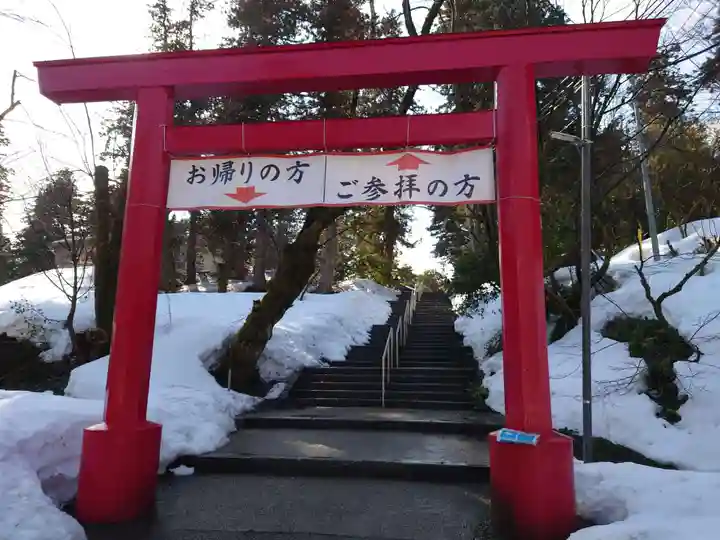 蒼柴神社の鳥居