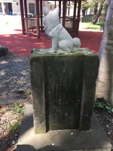 上野幌神社の狛犬