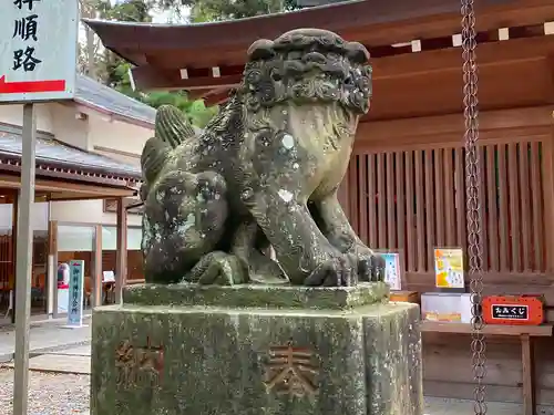 岩槻久伊豆神社の狛犬