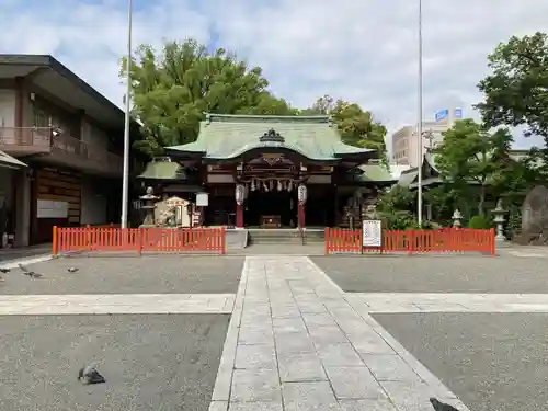 開口神社の本殿・本堂