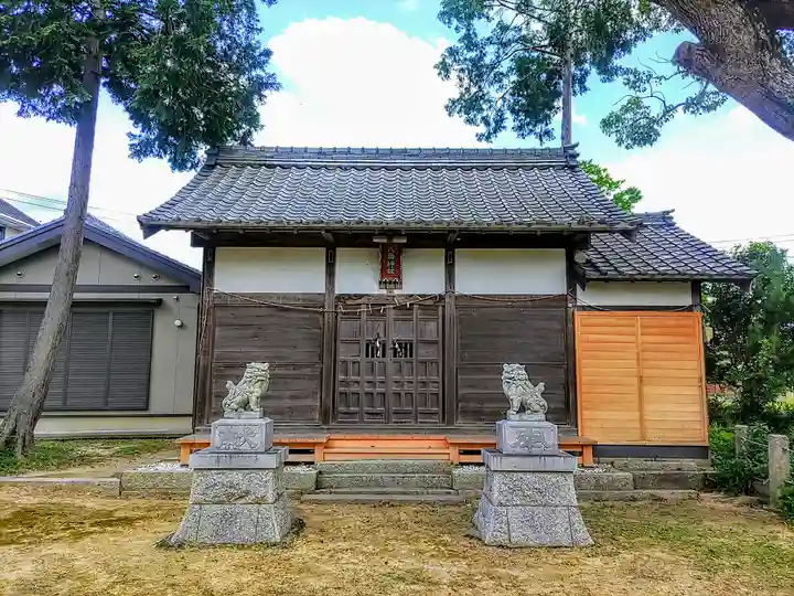 八面神社の本殿・本堂