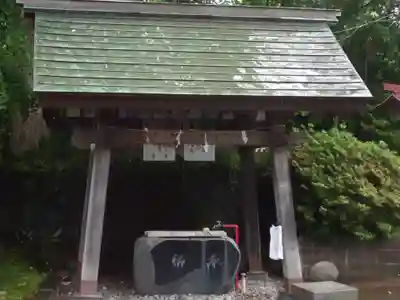 巽山稲荷神社の手水舎