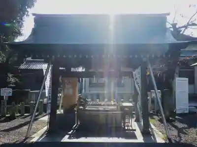 白山神社(二子町)の手水舎