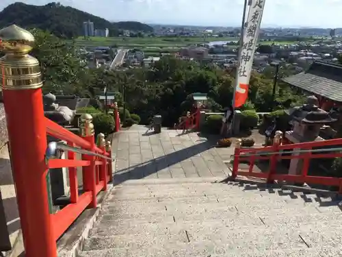 足利織姫神社の景色