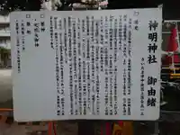 上落合神明神社の歴史