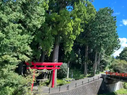 須山浅間神社の鳥居