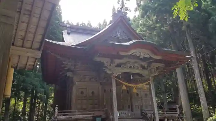 吉沢神明社の本殿・本堂