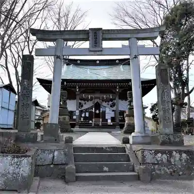熊野福藏神社の鳥居