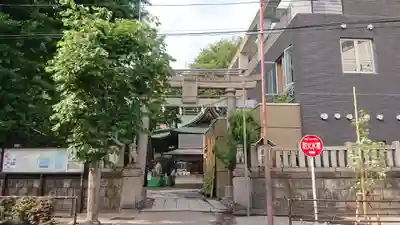 小野照崎神社の鳥居