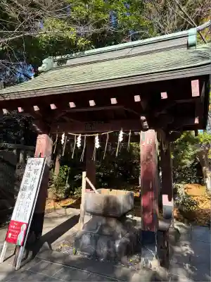 芝東照宮の手水舎