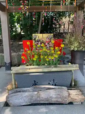 東海市熊野神社の手水舎