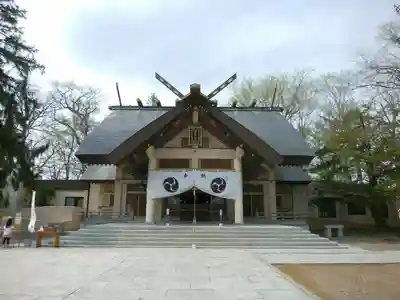 帯廣神社の本殿・本堂