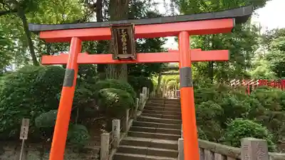 根津神社の鳥居