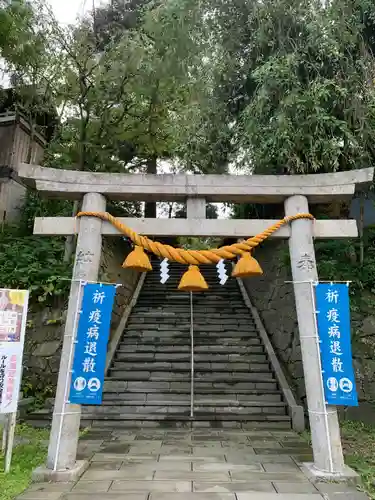 太平山三吉神社総本宮の鳥居