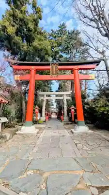 馬橋稲荷神社の鳥居
