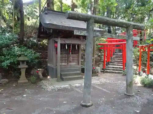 白笹稲荷神社の末社・摂社