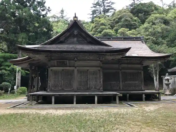 鳥取東照宮(旧樗谿神社)の本殿・本堂
