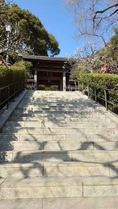 荏柄天神社の山門・神門