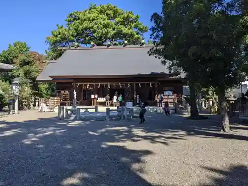 安久美神戸神明社の本殿・本堂
