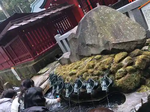 箱根神社の手水舎