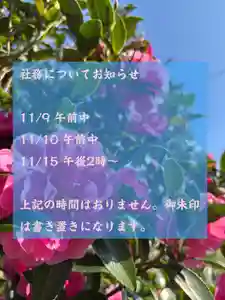 大鏑神社(福島県) 2024年11月08日(金)〜(2024年11月08日(金) 09時55分33秒投稿)