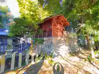 神明社荒神社(萩原町串作)の本殿・本堂