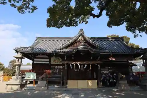 百舌鳥八幡宮の本殿