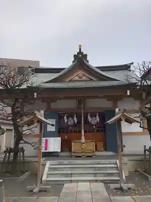穏田神社の本殿・本堂