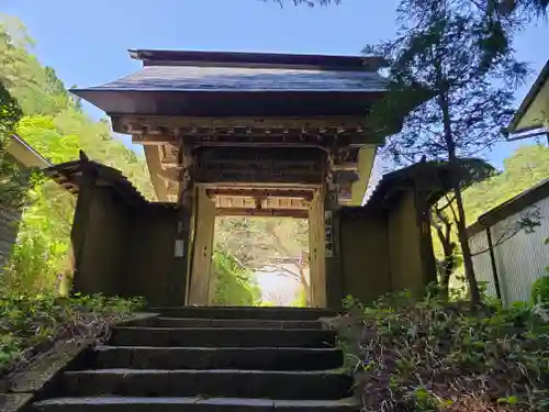 安楽寺の山門・神門
