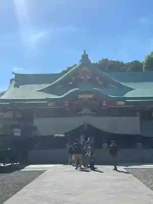 日枝神社の本殿・本堂