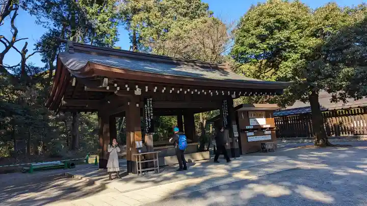 明治神宮の手水舎