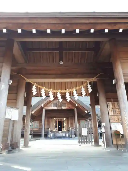 開成山大神宮の山門・神門