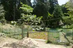 天神社の庭園