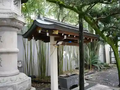 別雷神社の手水舎