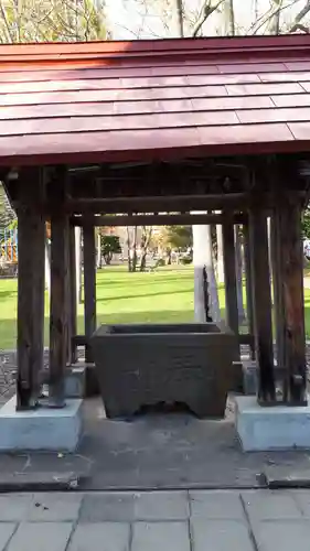 倶知安神社頓宮の手水