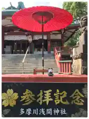 多摩川浅間神社の本殿