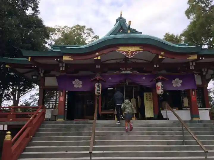 多摩川浅間神社の本殿・本堂