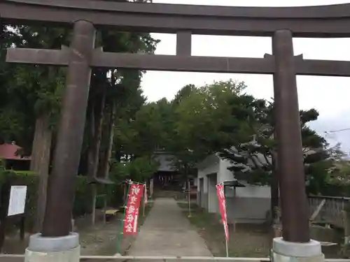 法霊山龗神社の鳥居