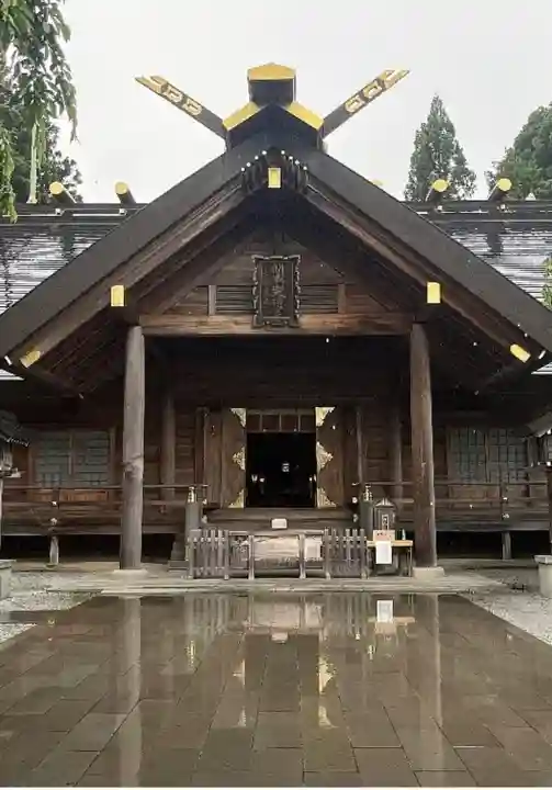 開成山大神宮の本殿・本堂