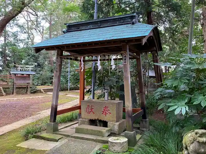 神崎神社の手水舎