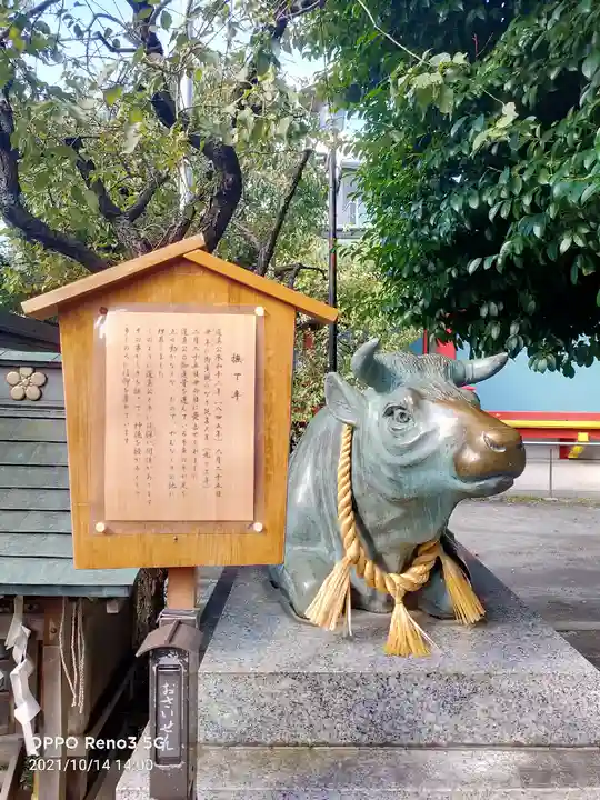 菅原神社の狛犬