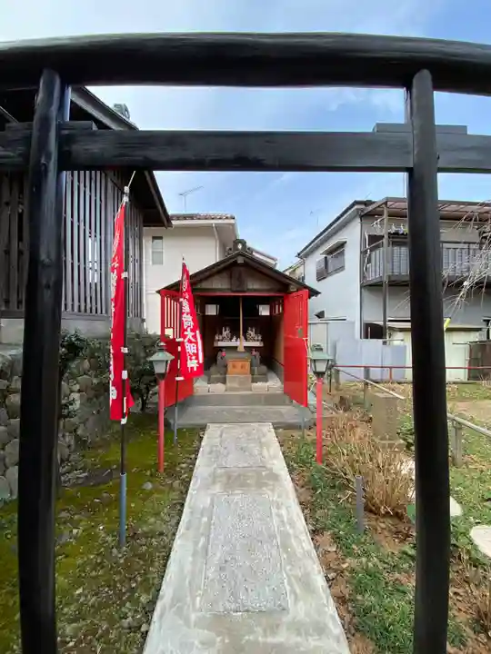 日吉八王子神社の末社・摂社