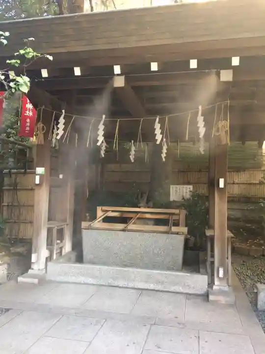 東京大神宮の手水舎