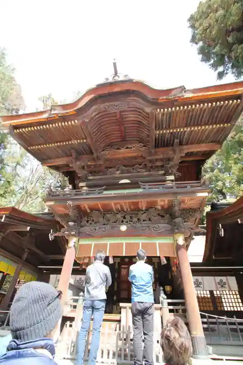 諏訪大社下社秋宮の本殿・本堂