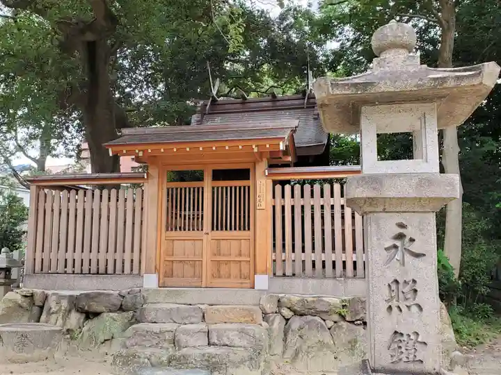 弓弦羽神社の末社・摂社