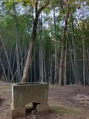 諏訪神社の手水舎