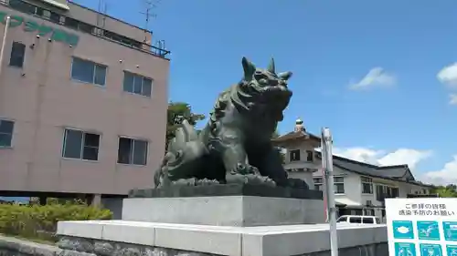 山形縣護國神社の狛犬